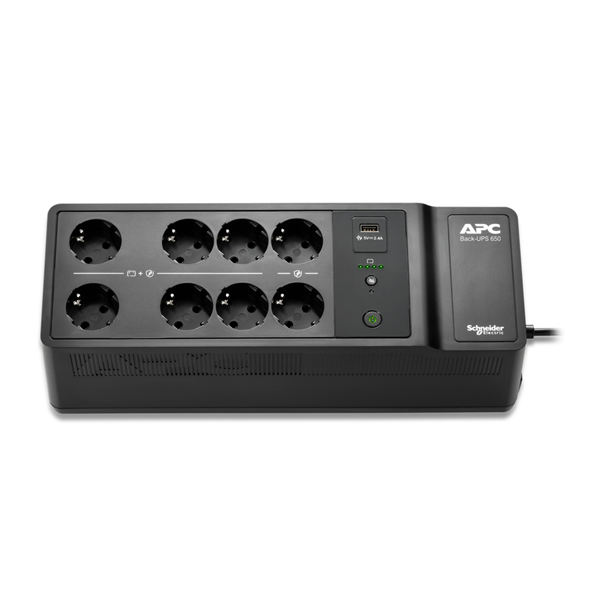 Источник бесперебойного питания APC Back-UPS BE650G2-GR 400Вт 650ВА черный