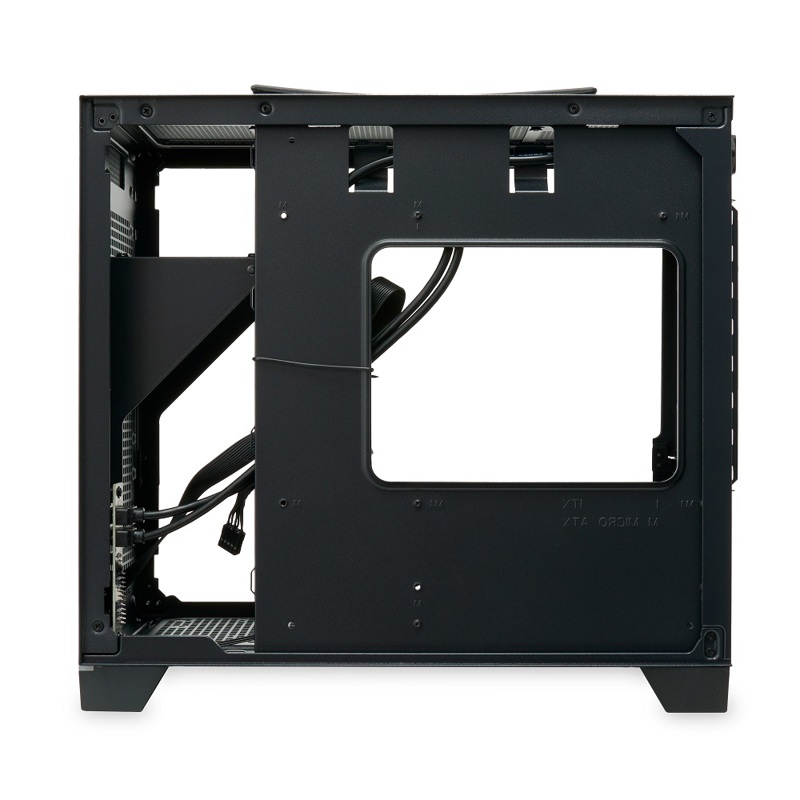 Корпус HSPD M211, Mesh Mini-tower, Black, TG, 0.7 SPCC, no fans,mATX, mITX, 175/330/150mm, 2x2.5", 1