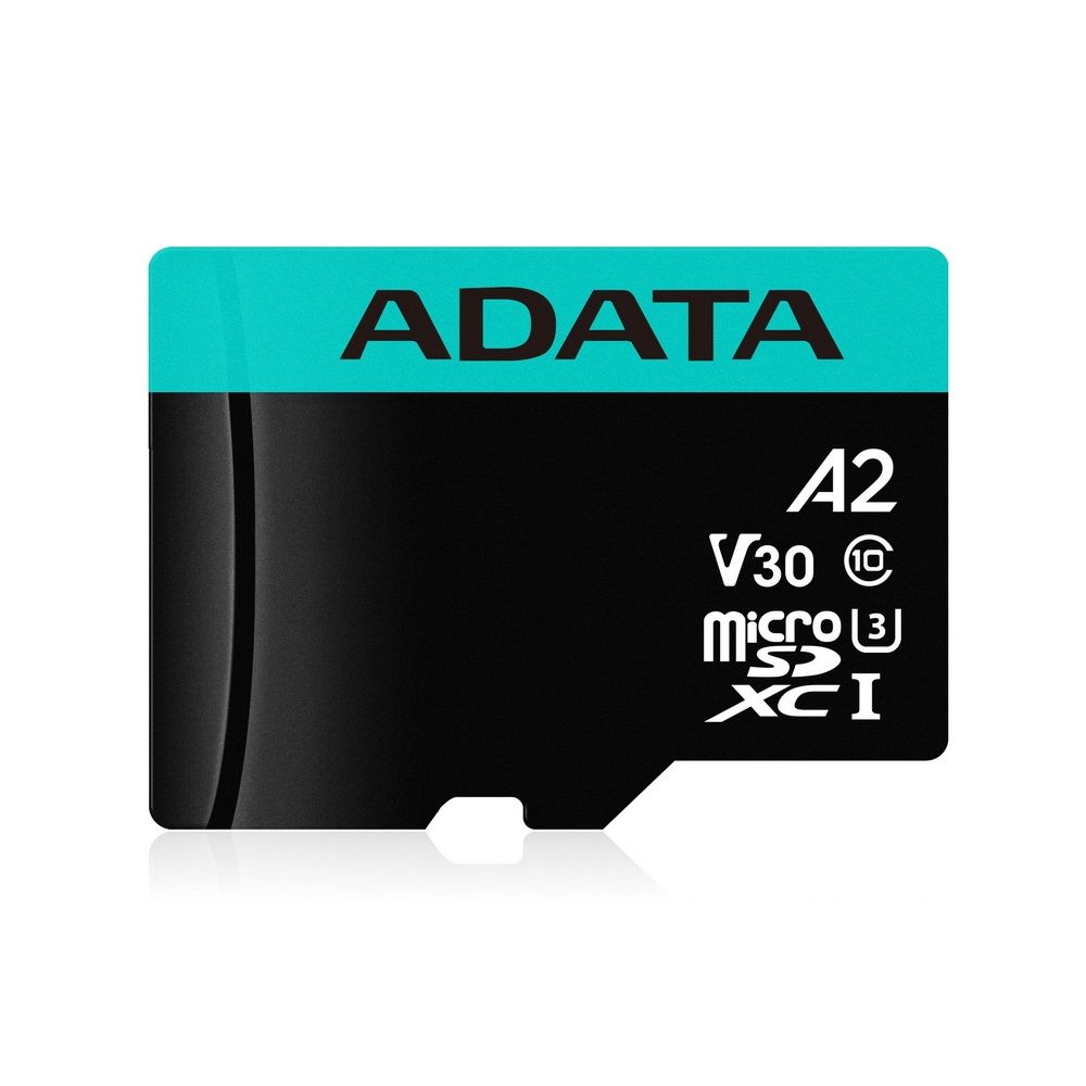 Флеш карта microSDXC 512GB A-Data AUSDX512GUI3V30SA2-RA1 Premier Pro + adapter