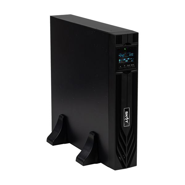 Источник бесперебойного питания  (8768) SKAT-UPS 2000-RACK-ON-4X9 P3 - ИБП 2000 Вт, On-Line, синус, 