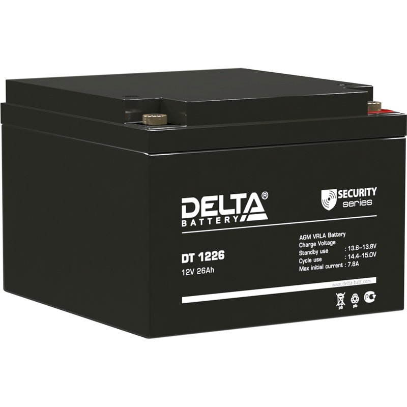 Батарея для ИБП Delta DT 1226 12В 26Ач