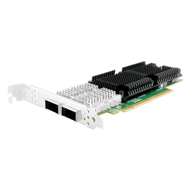 Сетевой адаптер LR-LINK LRES1014PF-2QSFP28 Intel E810 CAM2 PCI-E 4.0 x16 100GB 2 x QSFP28 E810-CQDA2