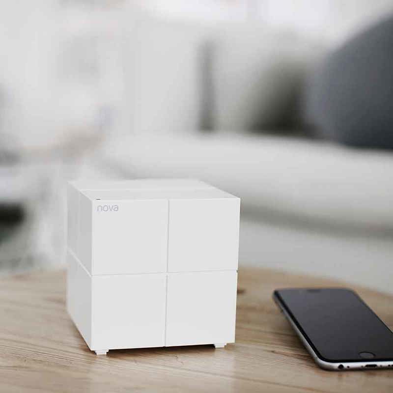 Маршрутизатор Tenda MW6 (3-pack) Домашняя гигабитная Wi-Fi Mesh система АС2100 до 300 Мбит/с на 2,4 