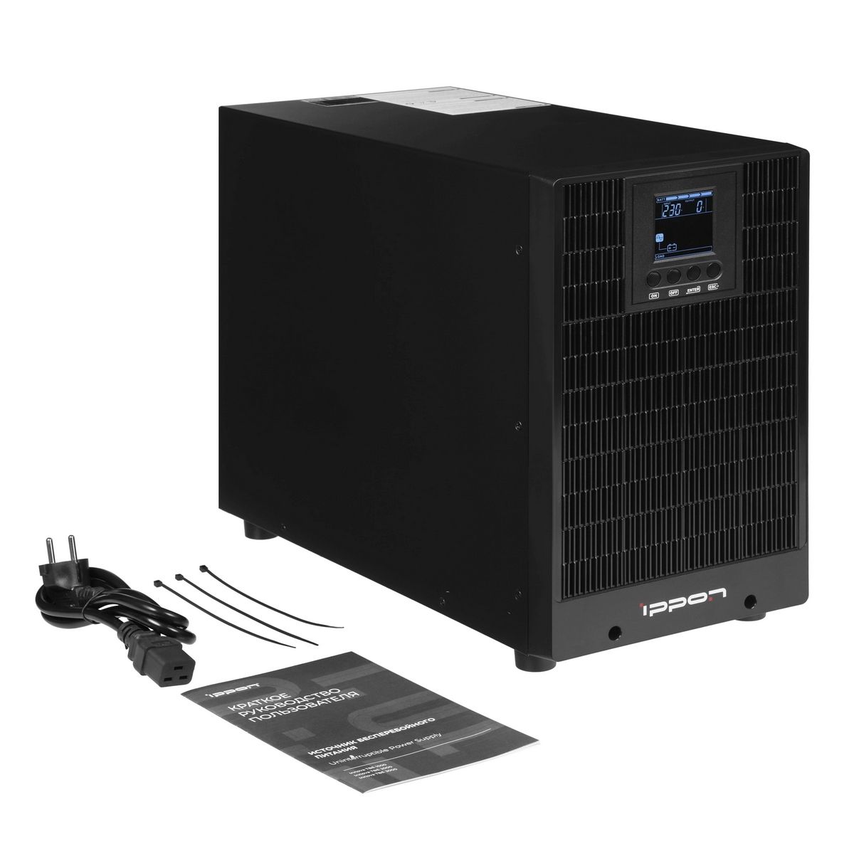 Источник бесперебойного питания Ippon Innova TBE 3000 2700Вт 3000ВА черный