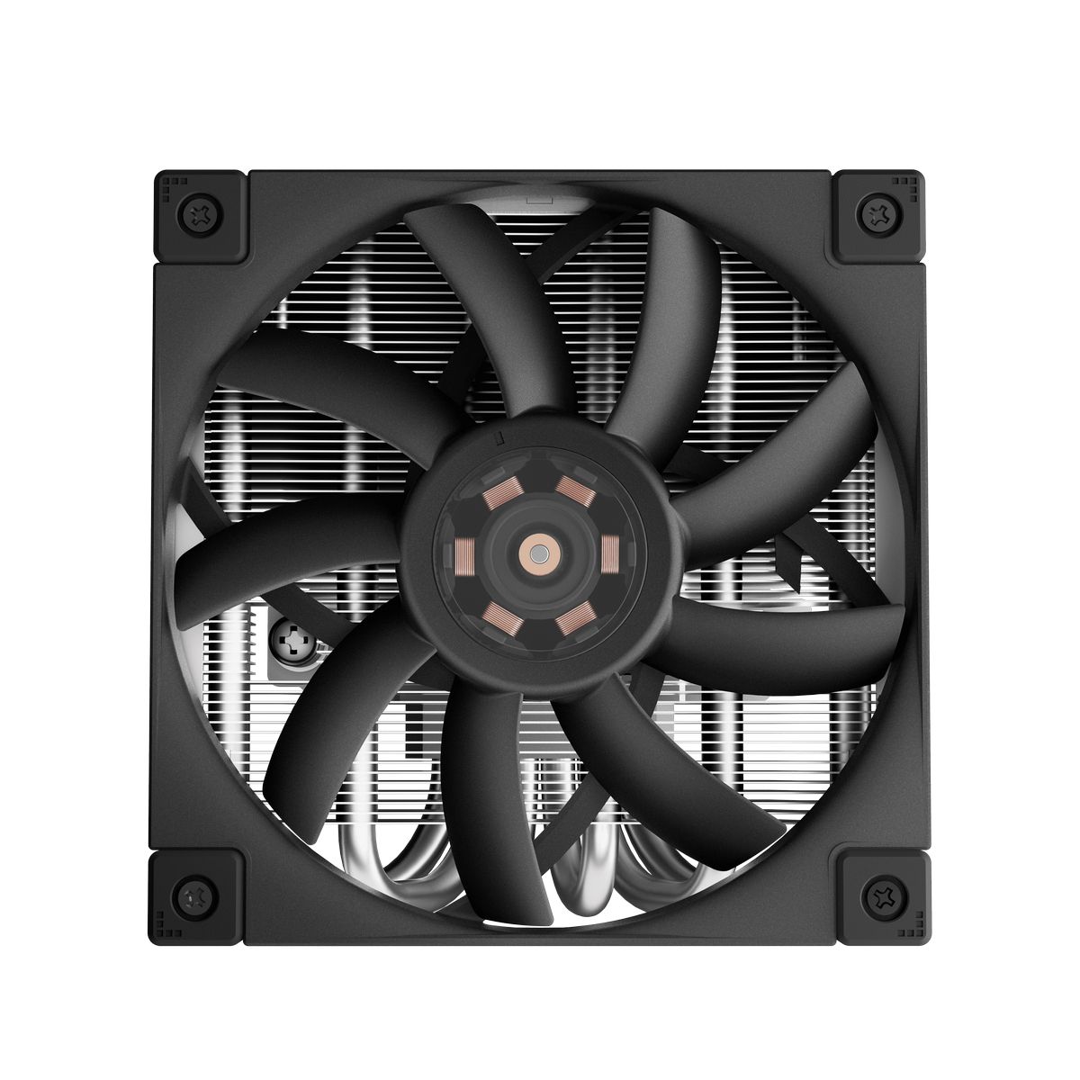 Устройство охлаждения(кулер) Deepcool AN600 Soc-AM5/AM4/1200/1700/1851 серебристый/черный 4-pin 18-2