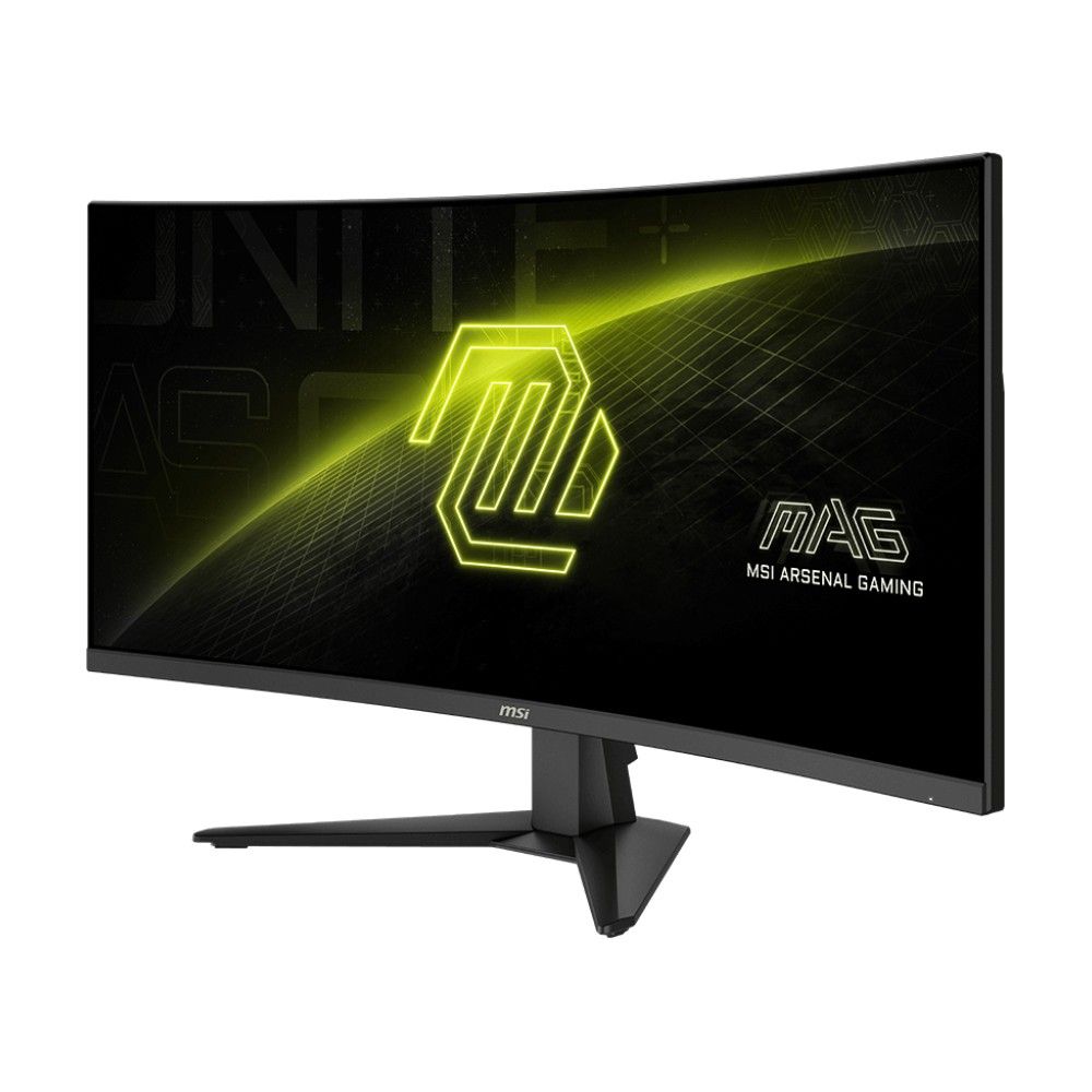 Монитор MSI 34" MAG 346CQ 1500R, Black, 21:9, VA, UWQHD, 1ms, 180Hz, 300cd, HDMI, DP