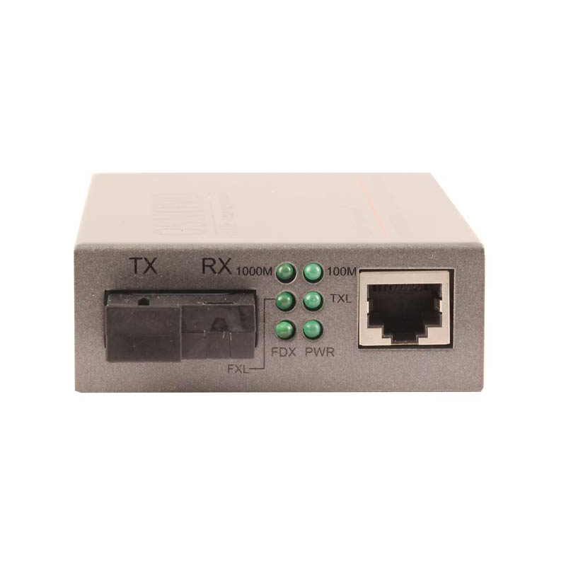 Медиаконвертер OSNOVO OMC-1000-11S5b Оптический Gigabit Ethernet медиаконвертер для передачи Etherne