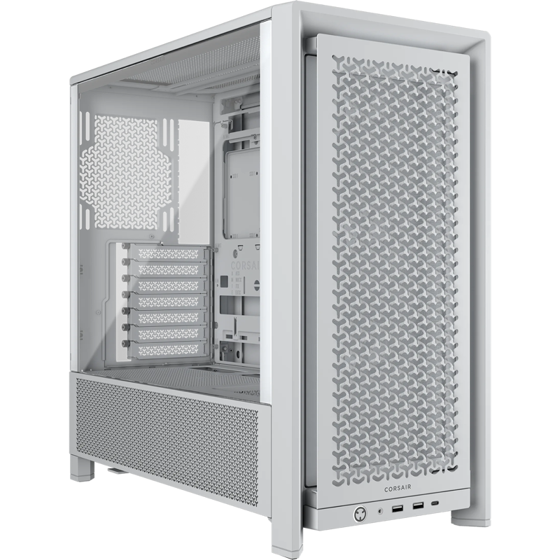 Корпус Corsair Frame 4000D RS, Midi-Tower, TG, 3x120mm, 2xUSB-A 3.2, 1xUSB 3.2 Type-C, E-ATX, ATX, m