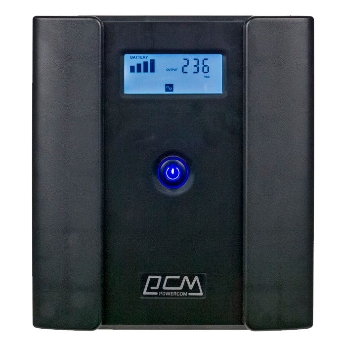 Источник бесперебойного питания Powercom Raptor RPT-1500AP LCD 900Вт 1500ВА черный