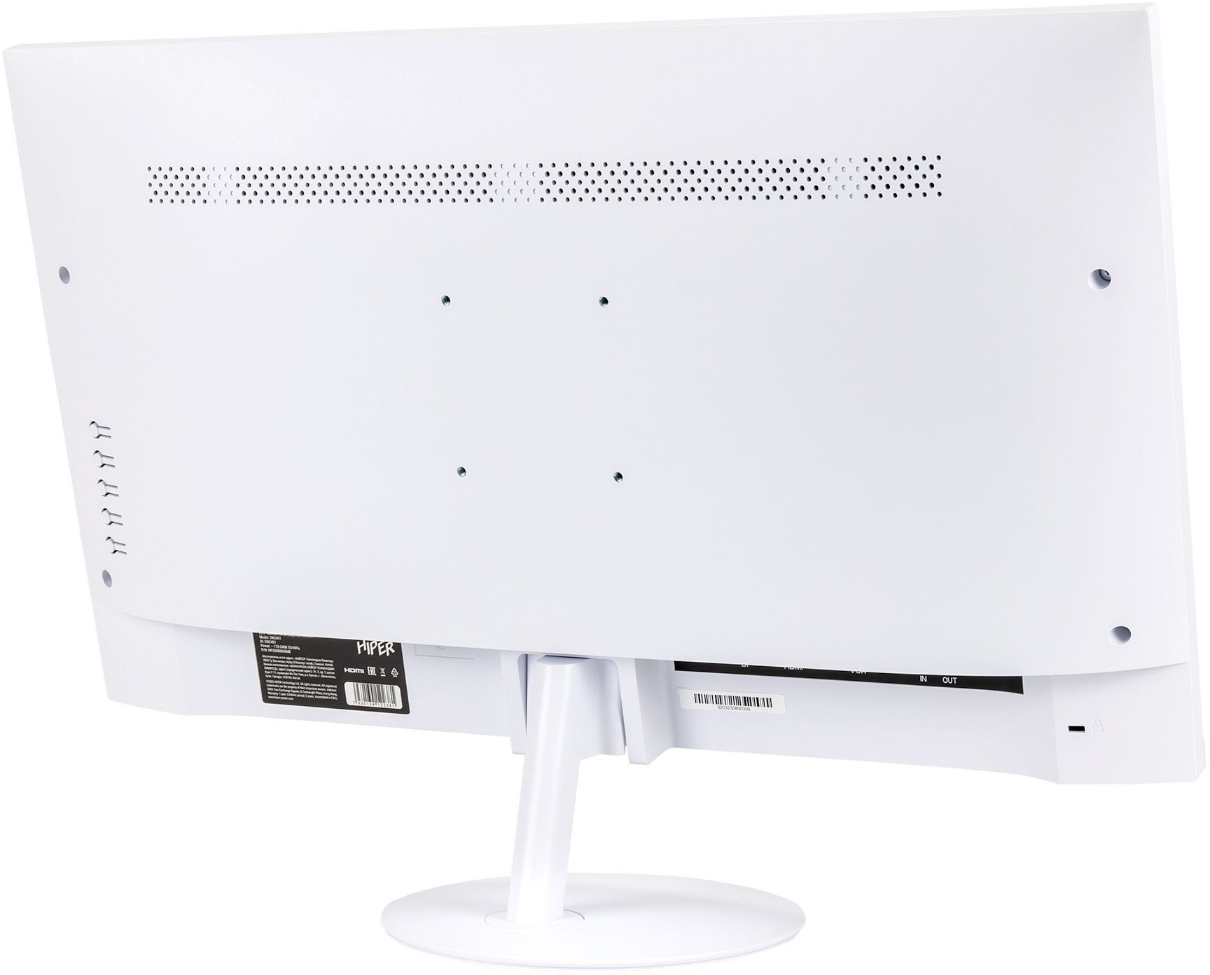 Монитор Hiper 23.8" EasyView SW2401 белый IPS LED 5ms 16:9 HDMI M/M матовая 250cd 178гр/178гр 1920x1