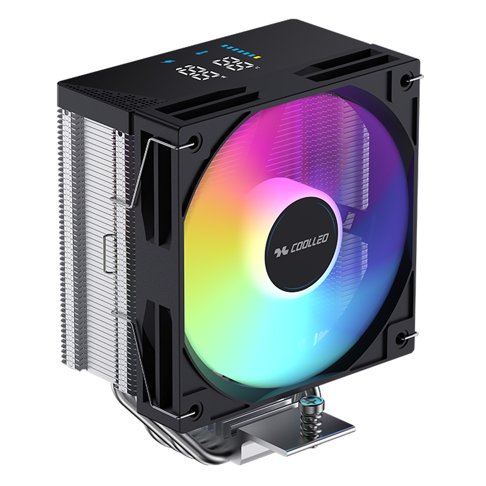 Вентилятор для процессора Coolleo CPU Cooler CL-B40-DIG-ARGB V2 Intel: LGA 115X/1200/1700/1851 AMD: