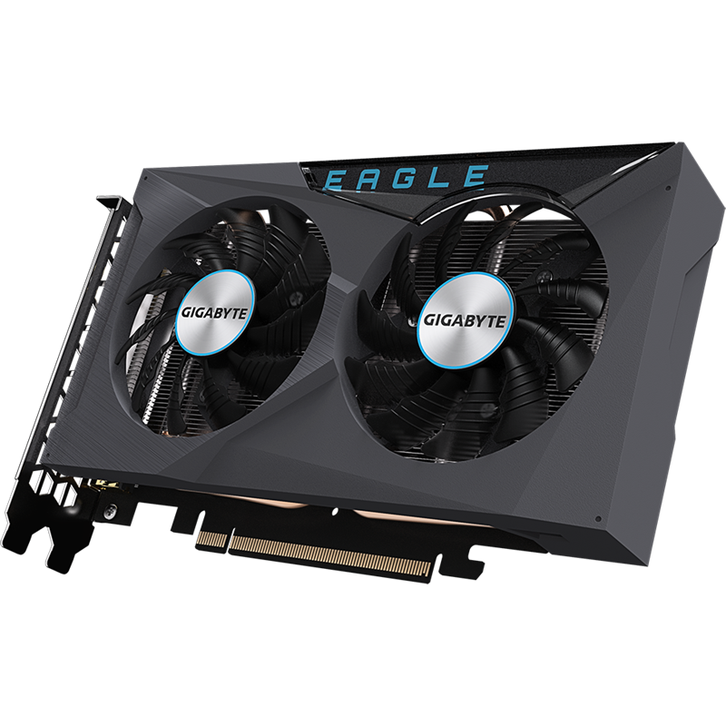 Видеокарта Gigabyte PCI-E 4.0 GV-R65XTEAGLE-4GD AMD Radeon RX 6500XT 4096Mb 64 GDDR6 2610/18000 HDMI