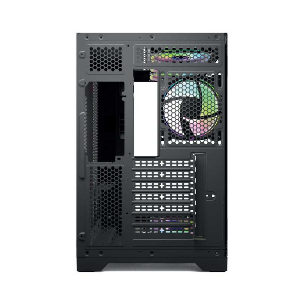 Корпус для ПК Forza FZ-G42A Seaview TG ATX Case, black, w/o psu, Tempered glass front panel, 1x3,5&q