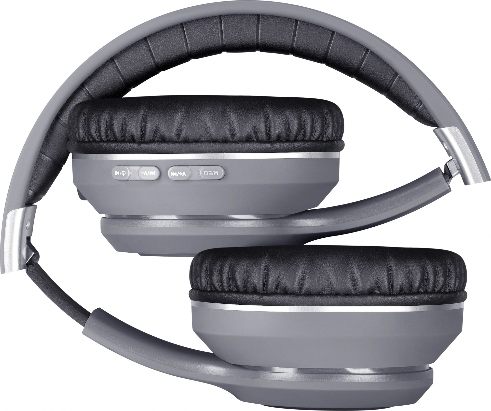 Наушники с микрофоном Defender FreeMotion B571 серый накладные BT оголовье (63571)