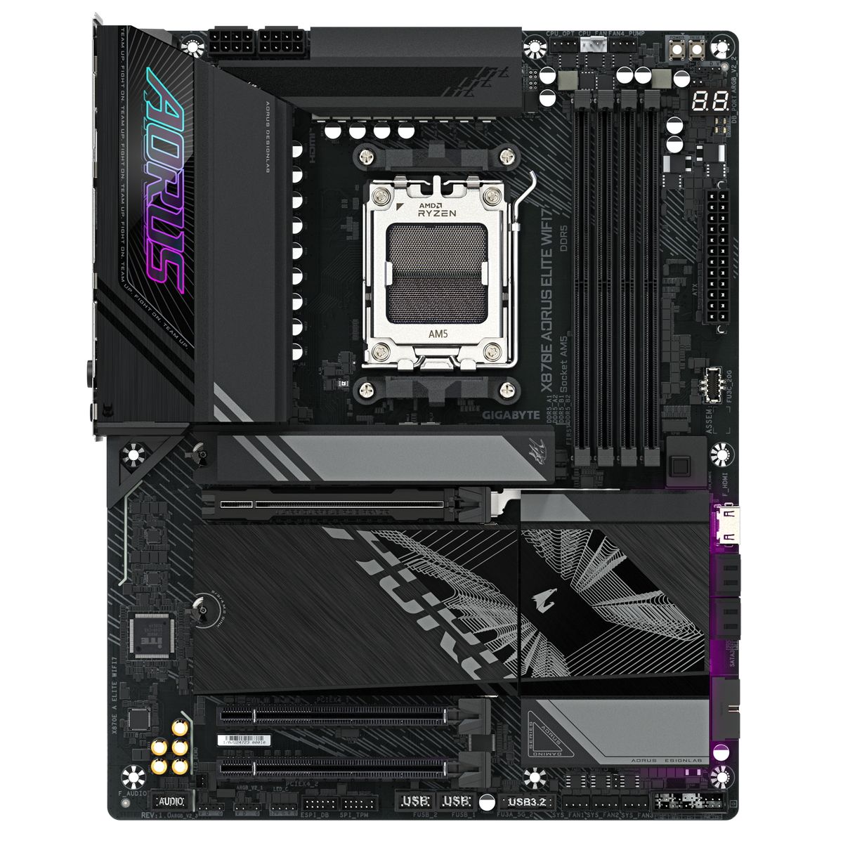 Материнская плата Gigabyte X870E AORUS ELITE WIFI7, RTL