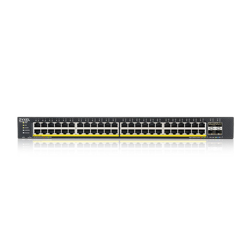 Коммутатор Zyxel NebulaFlex XGS1935-52HP-EU0101F (L2+) 48x1Гбит/с 4SFP+ 48PoE+ 375W управляемый