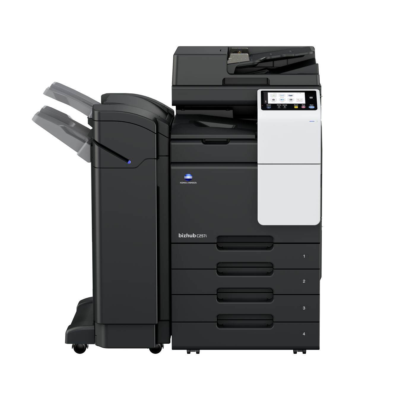 МФУ лазерный Konica Minolta Bizhub C257i (Базовый блок) (ACVD021) A3 Duplex Net черный