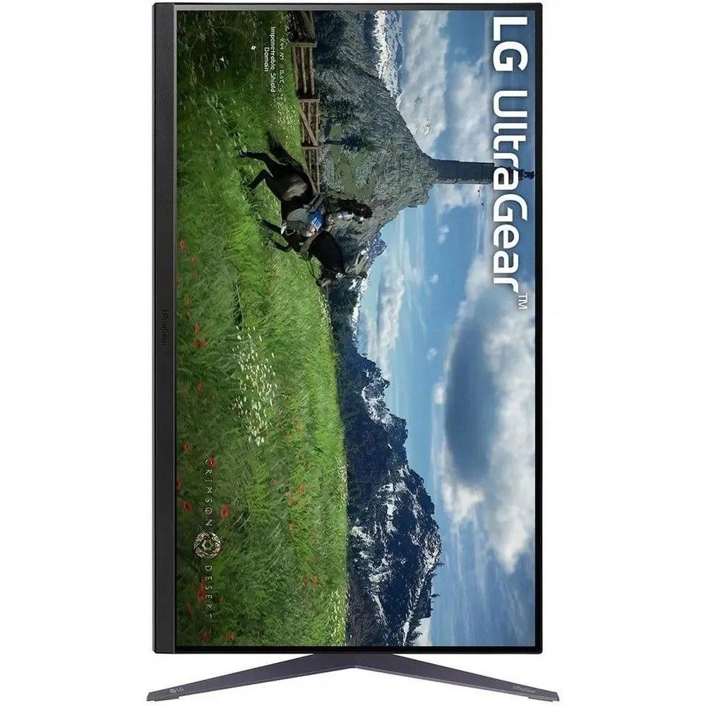 Монитор LG 31.5" UltraGear 32GS85Q-B черный IPS LED 16:9 HDMI матовая HAS 350cd 178гр/178гр 2560x144
