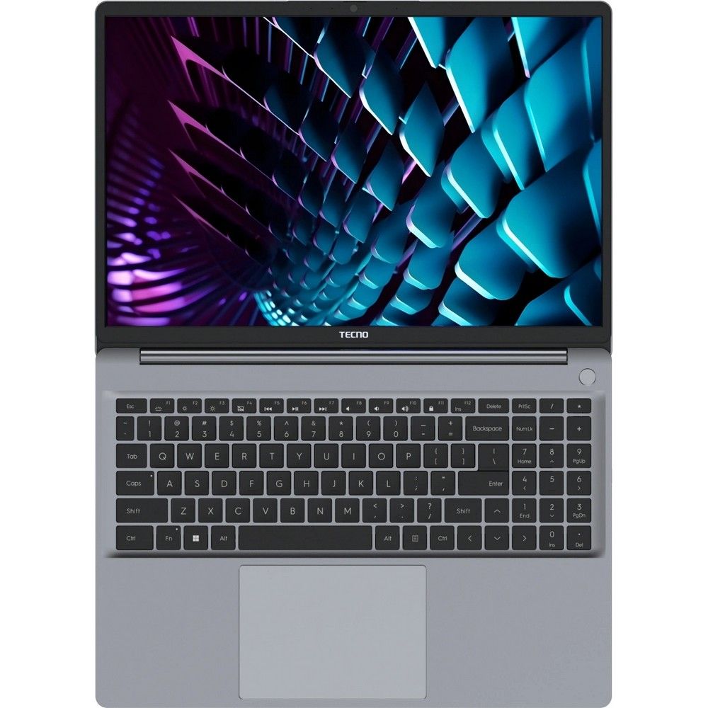 Ноутбук TECNO MegaBook K16SFA AMD Ryzen 7 7735HS/16Gb (soldered D5)/SSD512Gb/UMA/16"/IPS/WUXGA/1920x1200/60Hz/Win11/RJ-45/Grey/1.76kg