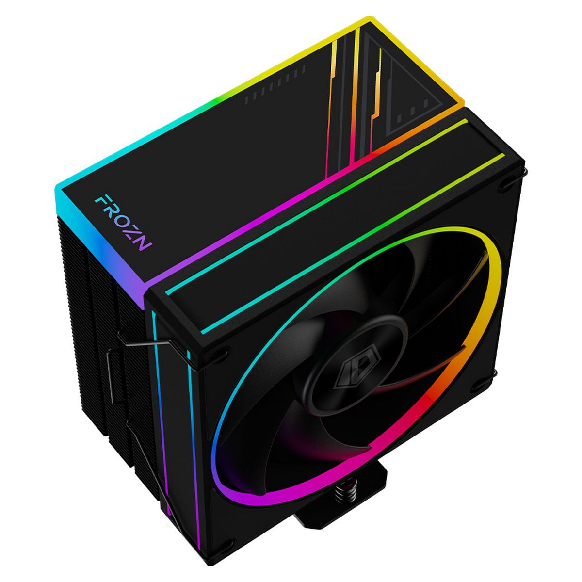 Устройство охлаждения(кулер) ID-Cooling Frozn A410 ARGB Soc-AM5/AM4/1200/1700/1851 черный 4-pin 29.9