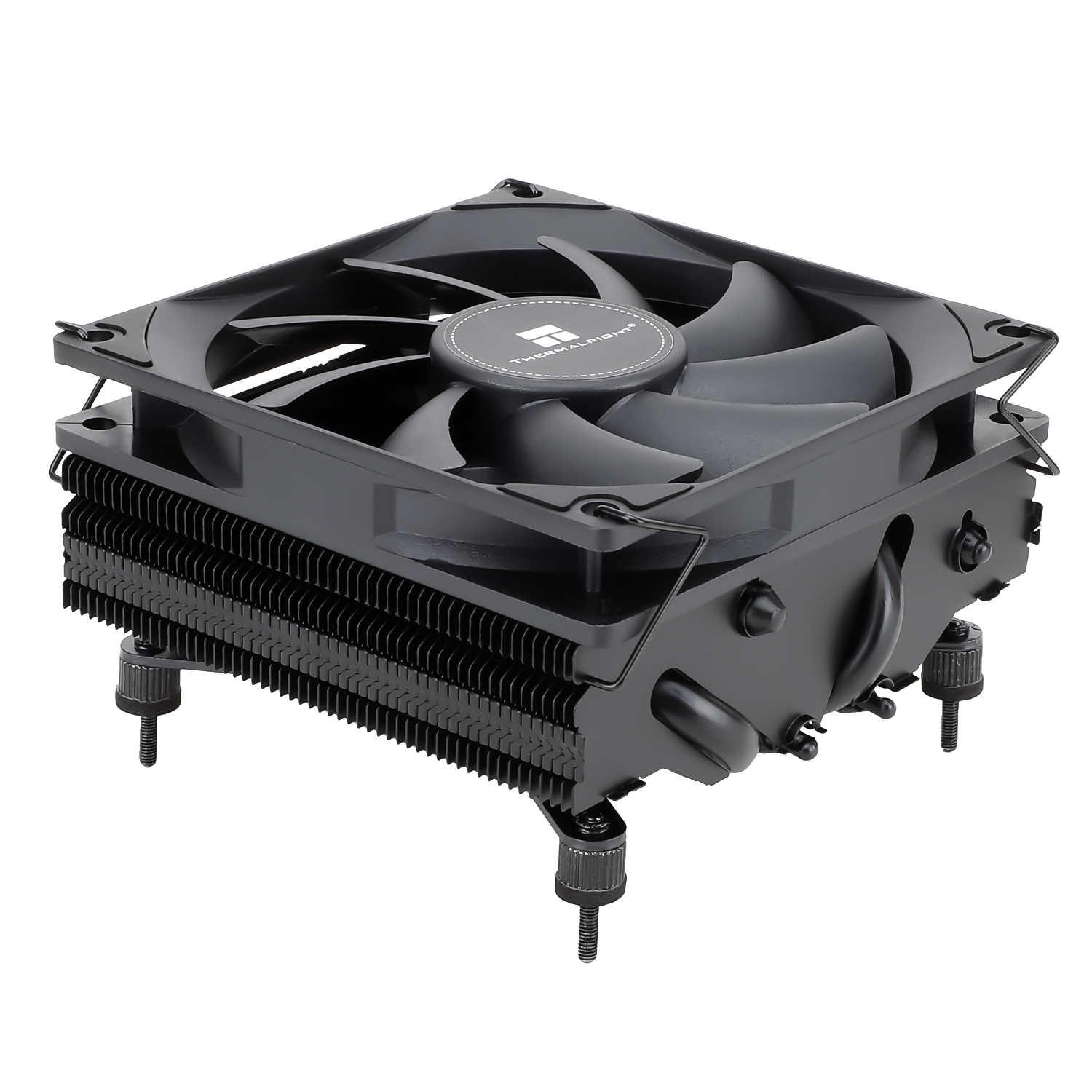Устройство охлаждения(кулер) Thermalright AXP-90 X47 Soc-AM5/AM4/1200/1700/1851 черный 4-pin 22.4dB