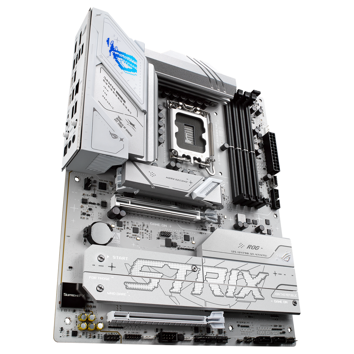 Материнская плата Asus ROG STRIX B860-A GAMING WIFI Soc-1851 Intel B860 4xDDR5 ATX AC`97 8ch(7.1) 2.