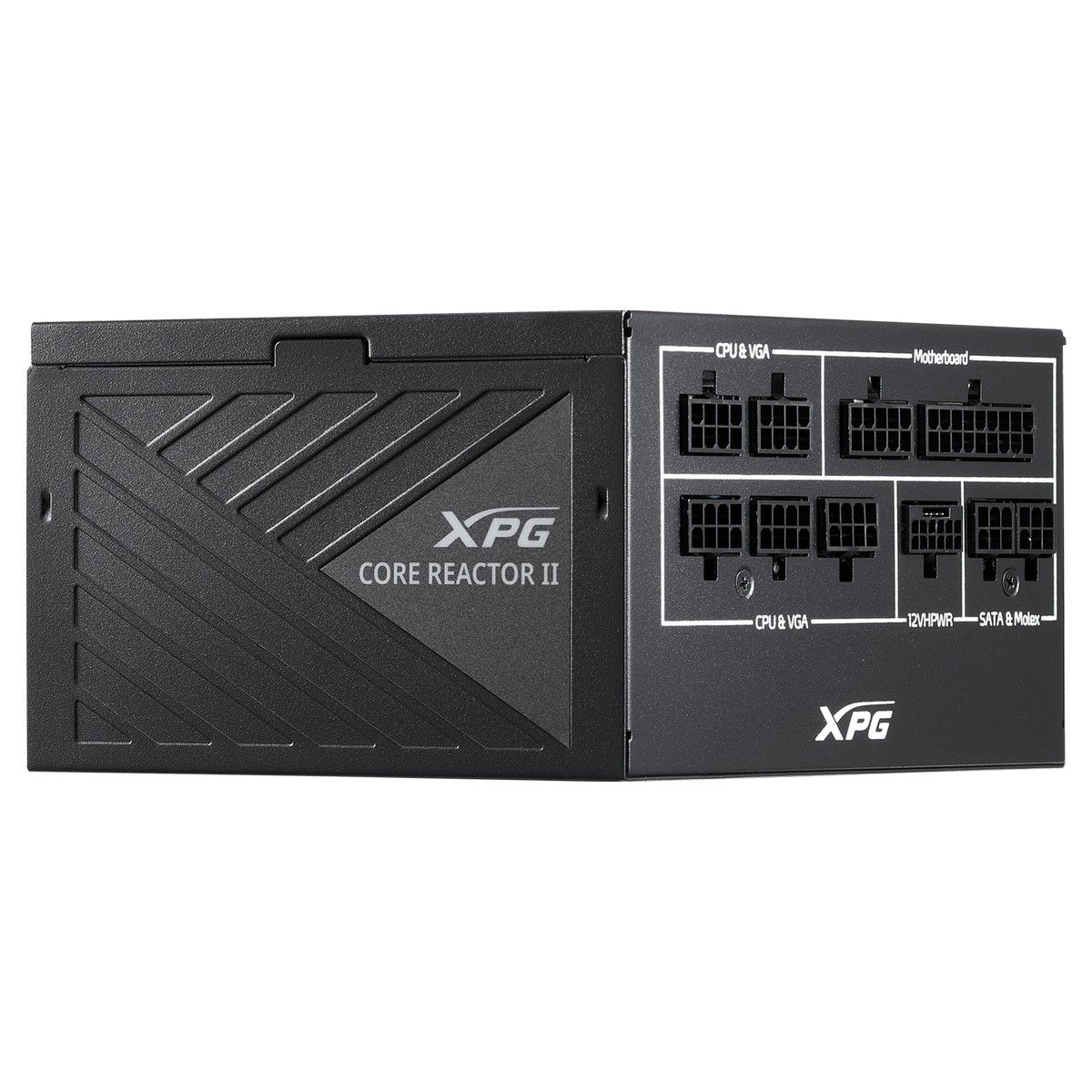 Блок питания XPG CORE REACTOR II 750 (ATX 3.0, 750W, Full Modular, PWM 120mm FDB fan, Active PFC, DC