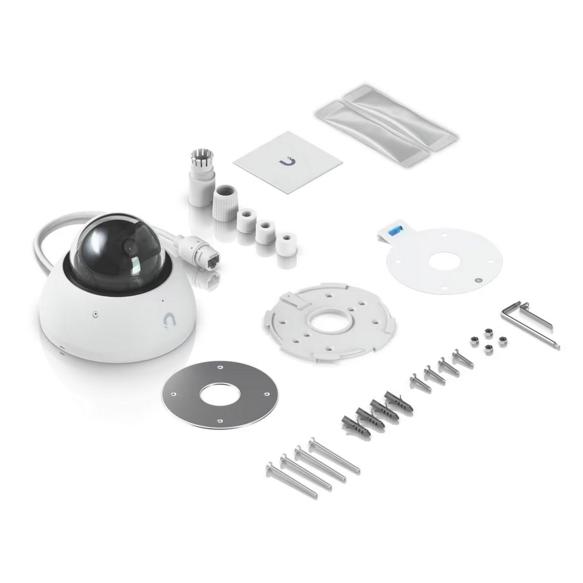 Камера видеонаблюдения Ubiquiti UniFi Protect Camera AI Dome 4K (8MP), 30 к/с, 109,9°, ИК-подсветка 