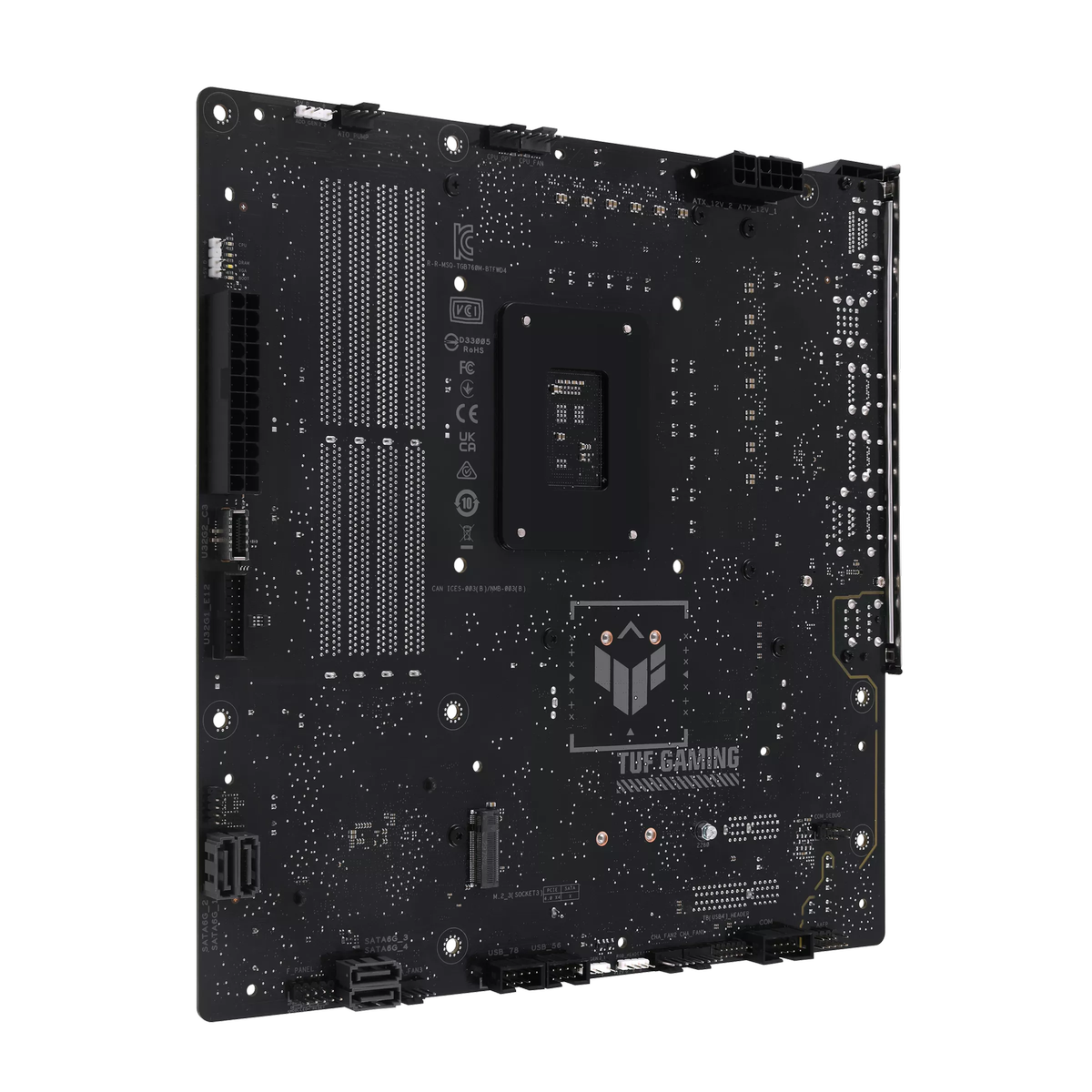 Материнская плата ASUS TUF GAMING B760M-BTF WIFI D4, LGA1700 4xDDR4 4xSATA3 3xM.2 RAID HDMI DP mATX