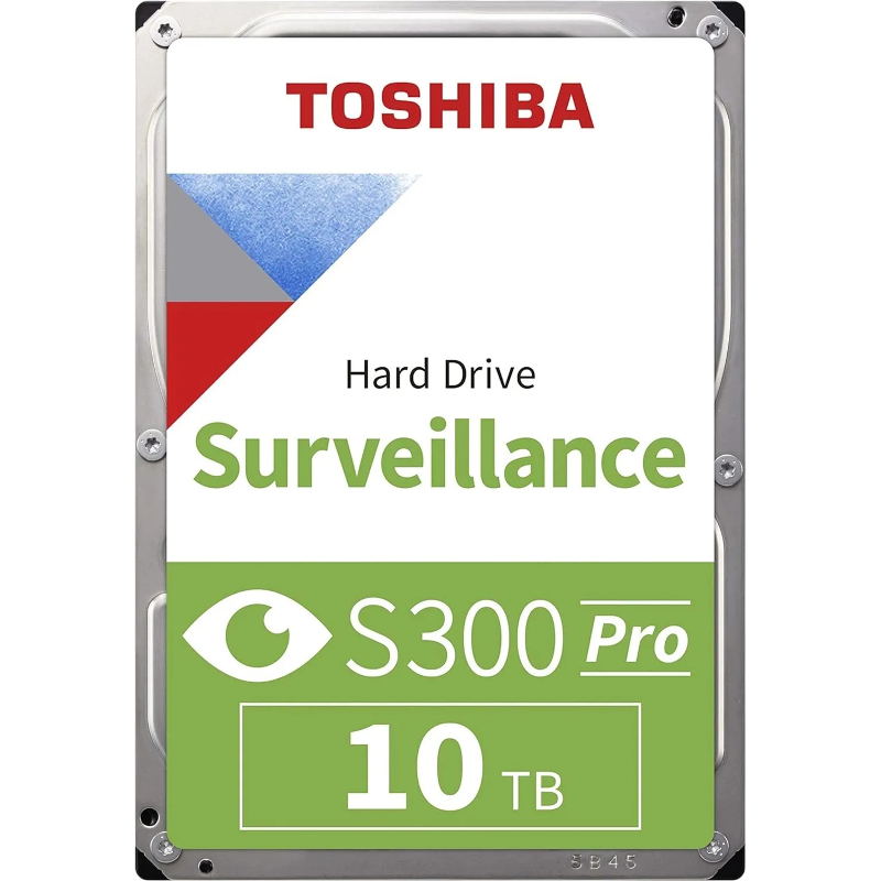 Жесткий диск Toshiba SATA-III 10TB MD10ADA10TV Surveillance S300 Pro (7200rpm) 512Mb 3.5"