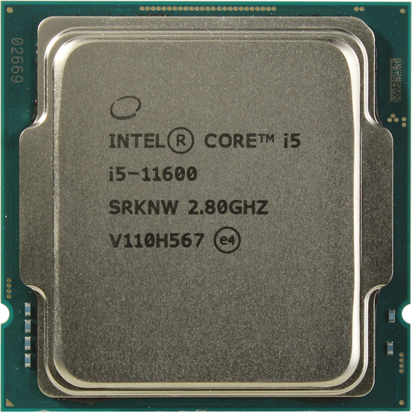 Процессор CPU Intel Core i5-11600 (2.8GHz/12MB/6 cores) LGA1200 OEM, UHD Graphics 750 350MHz, TDP 65