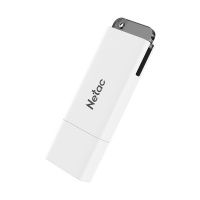 Флеш Диск Netac 128Gb U185 NT03U185N-128G-20WH USB2.0 белый