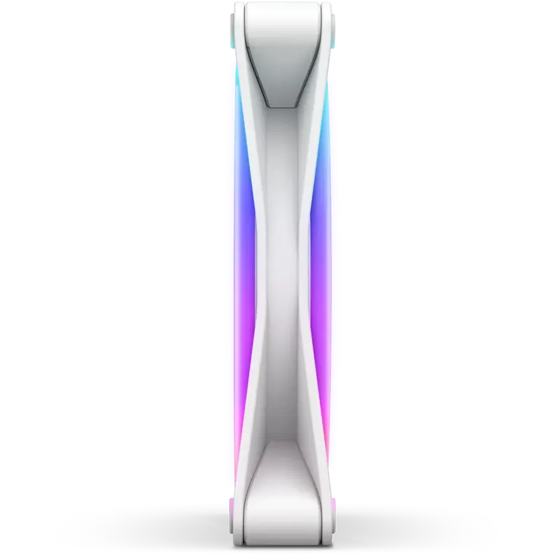 Кулер для корпуса NZXT F140 RGB Duo (140x140x25mm, 4-pin PWM, RGB, 84.75CFM, 36dBA, 1800RPM, White)