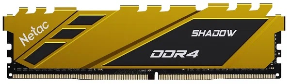 Память DDR4 8GB 3600MHz Netac NTSDD4P36SP-08Y Shadow RTL Gaming PC4-28800 CL18 DIMM 288-pin 1.35В In