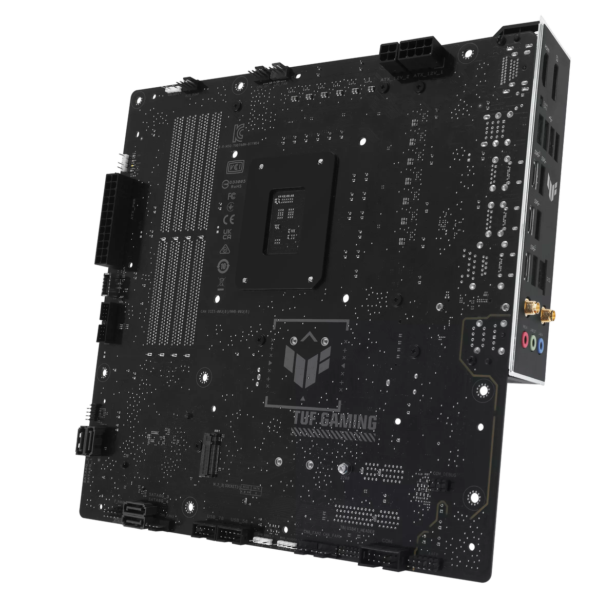 Материнская плата ASUS TUF GAMING B760M-BTF WIFI D4, LGA1700 4xDDR4 4xSATA3 3xM.2 RAID HDMI DP mATX