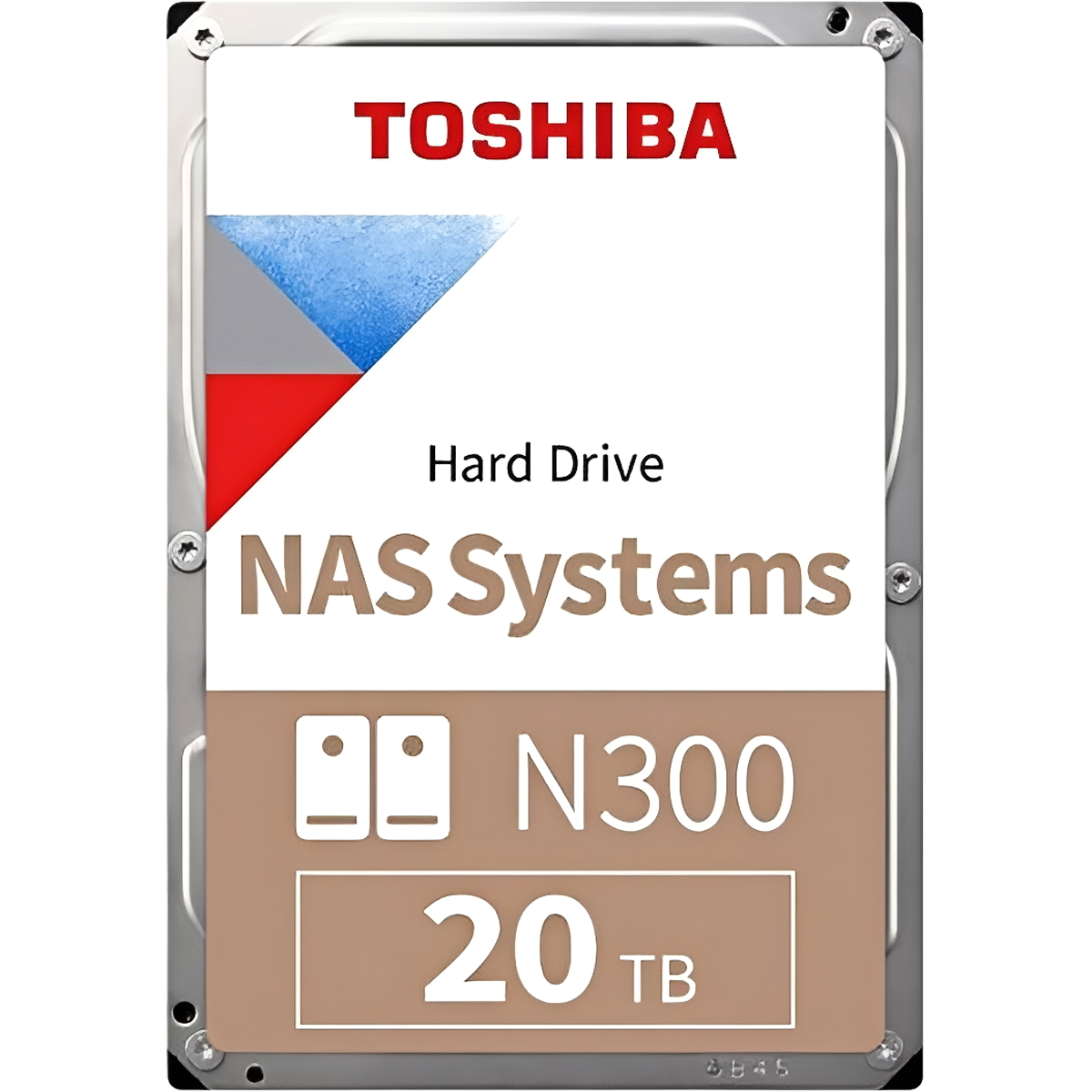 Жесткий диск/ HDD Toshiba N300 NAS SATA3 3.5" 20TB 7200 1024Mb 6Gb/s, 24x7 1 year warranty (replacement WD202KFGX, WD201KFGX, ST20000NT001, ST20000DM001)