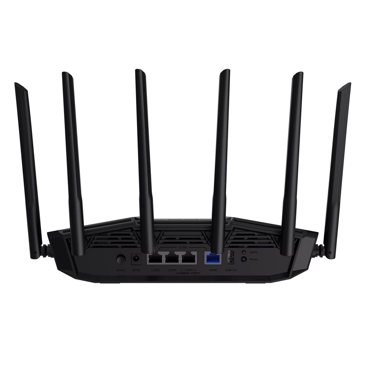 Роутер беспроводной Asus TUF-BE6500 BE6500 100/1000/2500BASE-T черный