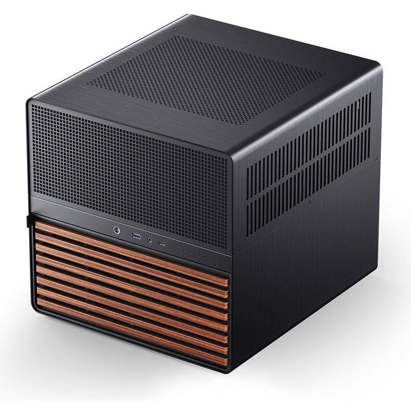 Корпус JONSBO N5, Mini-Tower, 3x120mm, 1xUSB-A 3.0 + 1xUSB-C 3.2, E-ATX, ATX, mATX, mITX Black