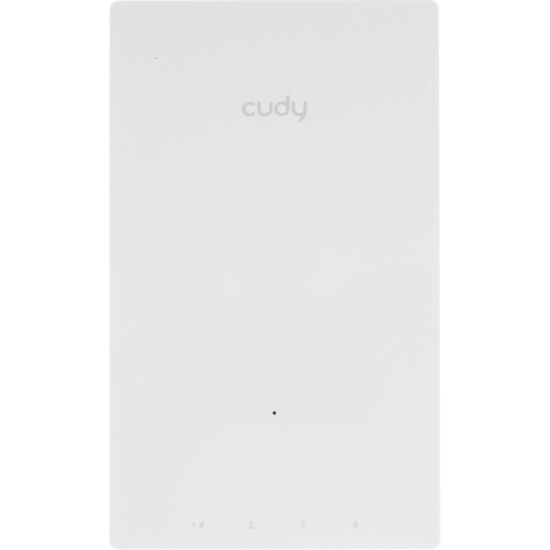 Точка доступа Wi-Fi CUDY AX3000 Gigabit Wall-Plate Wi-Fi 6 Access Point AX3000 Dual Band Wi-Fi 6 Wal