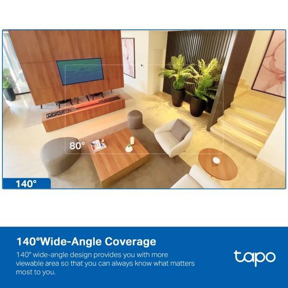 Камера видеонаблюдения IP TP-Link Tapo C125 Wi-Fi 2.45-2.45мм цв. корп.:белый
