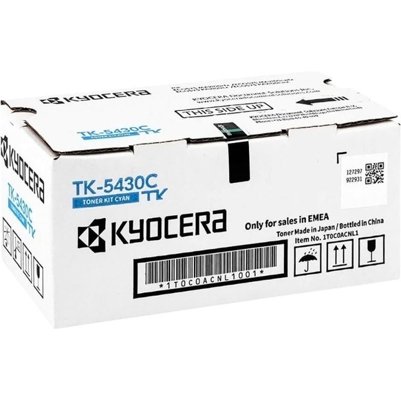 Тонер Kyocera Тонер-картридж TK-5430C для ECOSYS MA2100cfx/MA2100cwfx/PA2100cwx/PA2100cx голубой(125