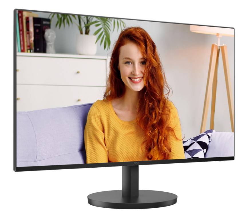 Монитор AOC 27" Basic-Line 27B3HA2 черный IPS LED 1ms 16:9 HDMI M/M матовая 250cd 178гр/178гр 1920x1
