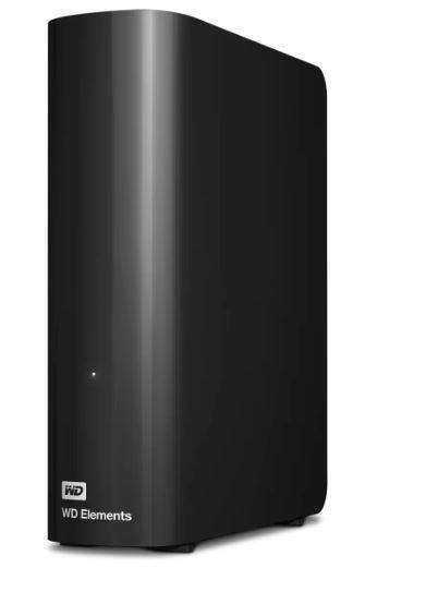 Жесткий диск WD USB3.0 10TB WDBWLG0100HBK-EESN Elements Desktop 3.5" черный