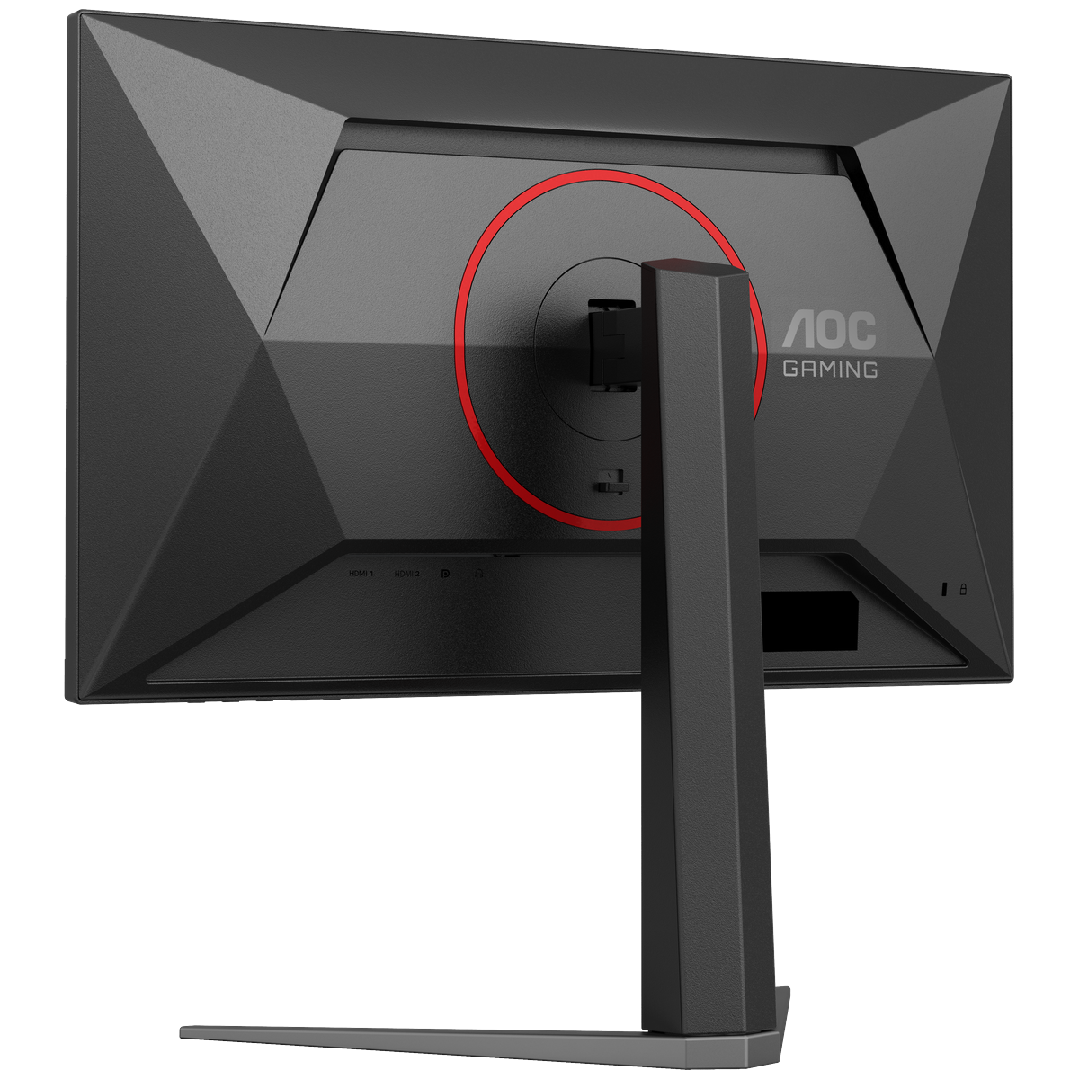 МОНИТОР 23.8" AOC 24G4HA Black с поворотом экрана (IPS, 1920x1080, 200Hz, 0.5 ms, 178°/178°, 300 cd/