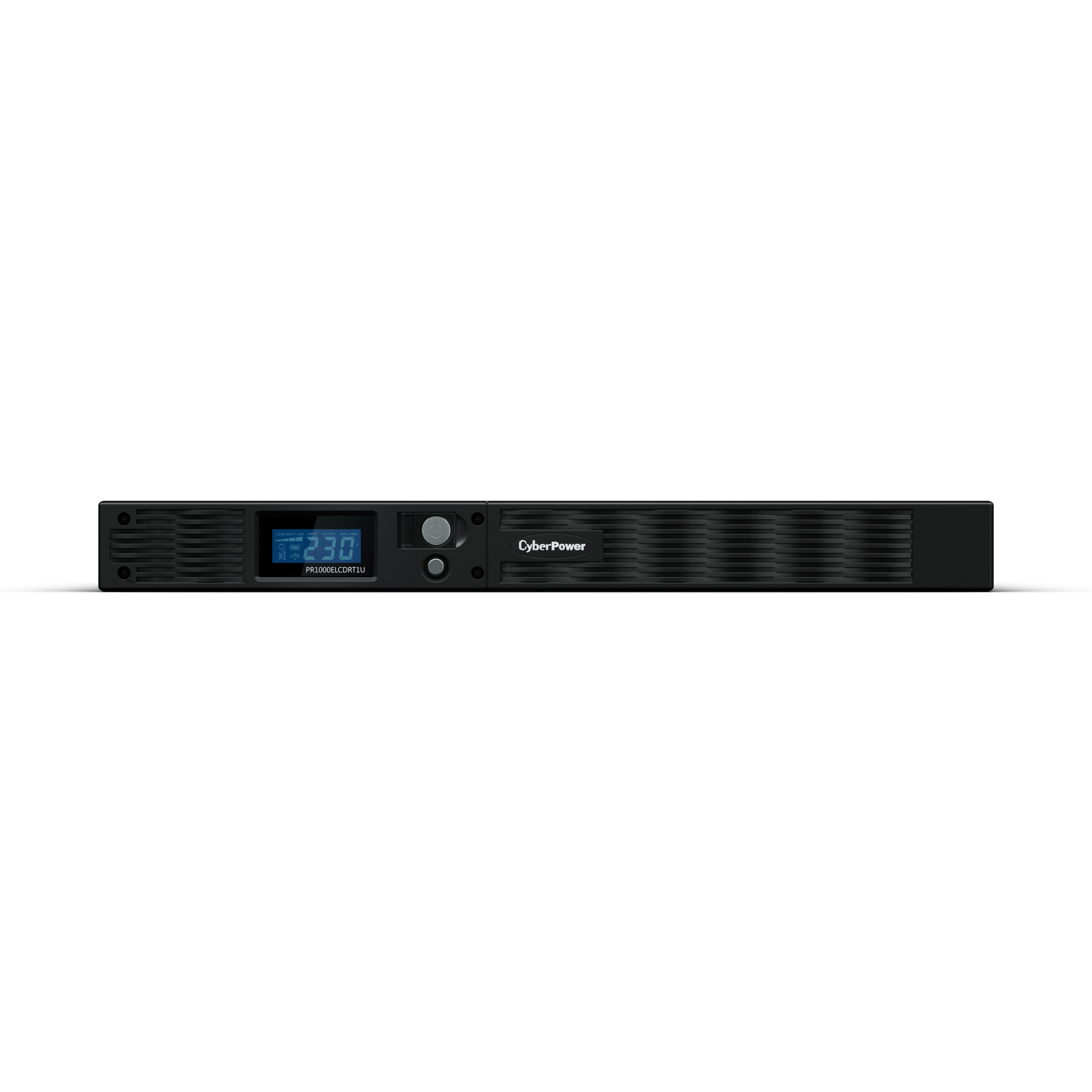 CyberPower ИБП Line-Interactive PR1000ELCDRT1U 1000VA/670W USB/RS-232/EPO/SNMPslot (6 IEC С13)