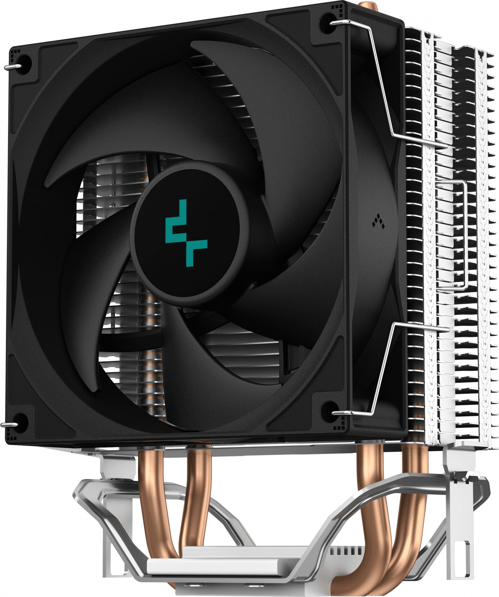 Устройство охлаждения(кулер) Deepcool AG200 Soc-AM5/AM4/1200/1700/1851 серебристый 4-pin 18-31dB Al+