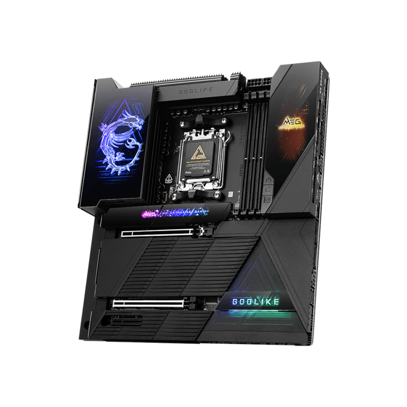 Материнская плата MSI MEG X870E GODLIKE X870E, AM5, 4*DDR5, 2*PCIEx16, 1*PCIEx4, 7*M.2, 7*TypeC, 8*U