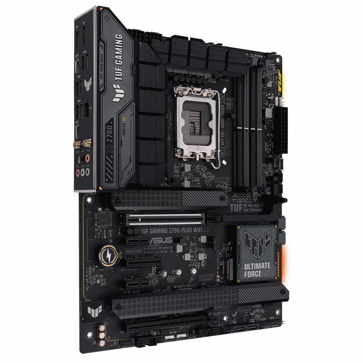 Материнская плата ASUS TUF GAMING Z790-PLUS WIFI LGA1700 ATX 4xDDR5 2xPCIEx16 PCIEx4 2xPCIEx1 4xM.2 
