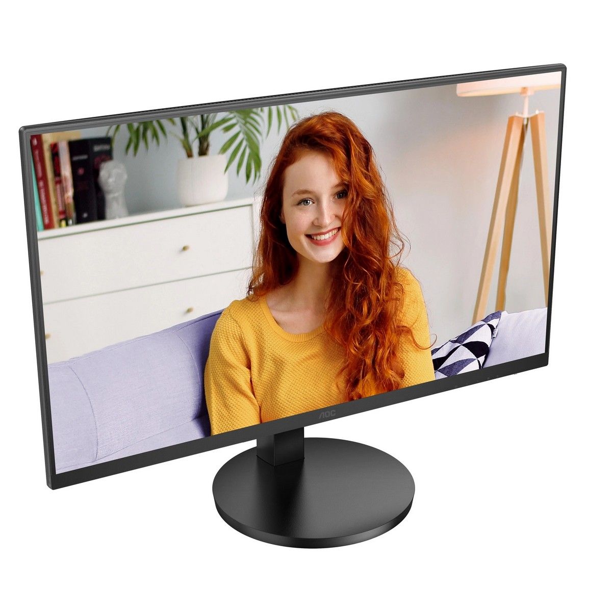 Монитор 27" AOC U27B3CF Black (4K, IPS, 3840x2160, 4 ms, 178°/178°, 350 cd/m, 20M:1, +HDMI 2.0,