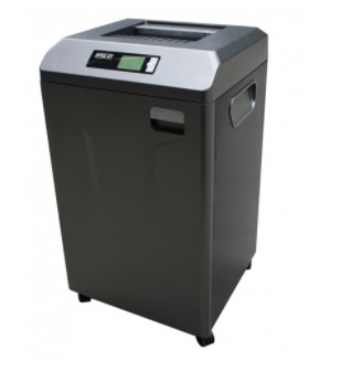 Шредер Office Kit S1150 0,8х5 черный (секр.P-7) фрагменты 6лист. 115лтр.